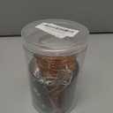 KNONEW 203FT 600 LED Outdoor Fairy Lights Plug in, Christmas Fairy Lights Outdoor Waterproof 8 Modes Memory Times for Wedding Bedroom Walls Garden Trees Decoration(Warm White)