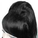 Linfairy Long Wavy Black Wig Big Bouffant Beehive Wigs for Women fits 50s 80s Costume