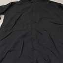 The Drop Women's Iona Long-Sleeve Hooded Mini Sweatshirt Dress (X-Large, Black)