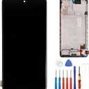 LCD Display Compatible with Redmi Note 10 Pro 4G M2101K6G 6.67" LCD Display Touch Screen Assembly with Frame+ Tools
