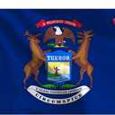 Bradford Michigan State Flag 3x5 feet Outdoor, 3 Ply Polyester Michigan Flags Double Sided, Heavy Duty MI State of Michigan Flags with 2 Brass Grommets