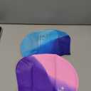 2 Pack Kids Swim Caps for Long/Short Hair, Unisex Silicone Swimming Cap for Age 3-15 Children Toddler Youth Teen, Waterproof Shower Cap Bathing Hats for Girls Boys with Ear Plugs & Nose Clip-14