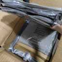 Patio Swivel Chairs Set of 4, All-Weather Metal Outdoor Dining Set with Breathable Mesh Seat, Lightweight Swivel Bistro Chairs for Garden, Deck, Porch & Comfortable Relaxation, Grey