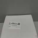 LIYH 20 Pcs 10 Incn White Scalloped Plastic Plates Reusable - Unbreakable Plastic Dinner Plates Camping Outside Plate Dishwasher Safe for Wedding Parties Birthdays Picnics - BPA Free