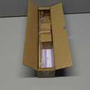 TVWOO Gold Wrap Around Curtain Rods:5/8" Small Blackout Adjustable Window Curtain Rod for Bedroom Kitchen Apartment Renter Friendly,Room Darkening Curved Drapery Rods Easy Install,Brass Golden 36-72"