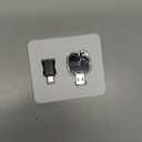 3 in 1 Wireless Carplay Adapter, Car Screen Mirroring Converter, 2026 Upgrade Mirror iOS Phone for iPhone/Airplay/Apple/Android, Bluetooth Auto Link, Wired to Wireless, Plug & Play (for iPhone)