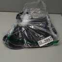 Engine Guard Cover Leg Warmer Soft Lowers Chaps Compatible with Harley Touring and Trike Models Road King Street Glide 1980-2023 Black 2 Pcs