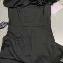 JS Collections Women's Lilith Jumpsuit (Black, M)