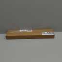 Curtain Rods for windows 32-48 inch, 5/8 inch Decorative Brown Splicing Heavy Duty Metal Curtain Rod set with Brackets