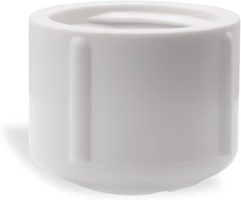 1-1/2 Inch FNPT Female Pipe Thread Plastic Pipe End Cap - 1-1/2 PVC Threaded Pipe Cap - PVC Pipe Fittings 1 1/2 Inch End Cap Sch 40 - PVC Threaded Plug for Home Sewer Plumbing Water Line -White