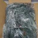 DearHouse 6Ft Artificial Pine Christmas Garland Winter Greenery Garland for Holiday Season Mantel Fireplace Table Runner Centerpiece Décor (White)