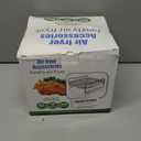 18 PCS Air Fryer Accessories, 8 Inch XL Deep Fryer Accessories Compatible with Gowise USA Phillips Ninjia Cosori Cozyna Air Fryer, Fit 3.6QT- 6.8QT Air Fryer with Cake Pan, Pizza Pan, Air Fryer Liner