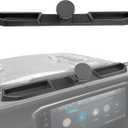 Magnetic Phone Mount for 2024 2025 Jeep Wrangler JL JLU/Gladiator JT Multi-Mount Car Phone Holder Dash Tray System Kit Strong Magnet Dashboard Phone Holder Accessories(Not for 4XE) (Fit 2024+ 4X4)