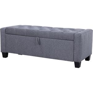 Fromann Upholstered Storage Ottoman Bench for Bedroom Living Room Entryway
