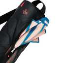 Manduka Breathe Easy Full Zip Yoga Mat Carrier Bag With Pocket, Adjustable Strap, Suitable for Most Yoga Mats