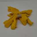 36x18 Inches Extra-Large Christmas Tree Topper Bow Yellow Velvet Ribbon Gift Bows for Christmas Home Decor, Outdoor Indoor Car Decoration (Yellow)