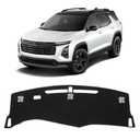 KUST Black Dash Cover for Chevrolet/Chevy Equinox 2025 2026 (Not fits for Equinox EV) Polyester Dashboard Cover Non-Slip Interior Accessories for Equinox Custom Fit Dash Mat No Glare