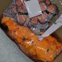 Artificial Marigold Flower Heads,Marigold Heads Bulk and 12 Monarch Butterfly for Dia De Los Muertos Diwali Decorations for Home Wreath Garland DIY Day of The Dead Altar Decor Orange