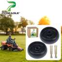 2 Pack GX10168 Deck Wheel Replaces GX10168 for John Deere 107H 107S 155C 1642HS D155 L110 L2048 L2548 LA100 LA105 LA110 LA115 LA165 S2554 X125 X126 Z245 Z255 Z315 Z320 Tractors