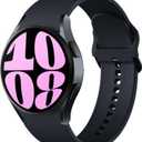 Maledan No Gap Bands Compatible with Samsung Galaxy Watch 7 6 5 4 FE Band 40mm 44m, Galaxy Watch 5 Pro Band 45mm/Watch 6 4 Classic 43mm 47mm 46mm 42mm, 20mm Soft Silicone Sport Wristbands Women Men