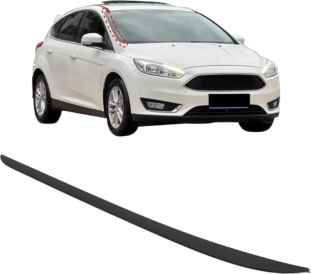 XQSMWF CP9Z5803136A Passenger Side Windshield Pillar Molding Compatible with Ford Focus 2012-2018 Replace CP9Z-5803136-A Windshield A-Pillar Outer Trim Molding