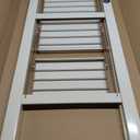 3 Step Ladder, Folding Step Stool with Wider Pedal, Anti-Slip Feet & Non Slip Stripes, Aluminum Sturdy Material, 300Lbs Capacity, Elegant Look of Cream Chocolate Better Matches Your Home
