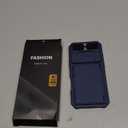 ATATOO for iPhone Air Wallet Case, Built-in Card Holder (3-5 Cards) & Slide Camera Cover & RFID Blocking, Military Grade Protection, Hard Shockproof Cover Case for iPhone Air (17Air) 2025 6.5", Blue