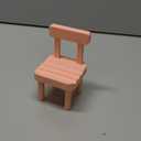 DIY Mini Chair Cell Phone Stand, Candy Color Mobile Phone Holder, Multi-Angle Chair Shape Table Phone Bracket, Compatible with All Mobile Phones, PP Material and Well Made (Pink) -1 Pack