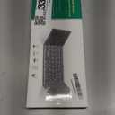 Samsers Foldable Bluetooth Keyboard with Touchpad - Portable Wireless Keyboard with Holder, Rechargeable Full Size Ultra Slim Pocket Folding Keyboards for Android Windows iOS Tablet & Laptop - Gold (BT x1)