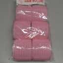 6 Pack Super Jumbo Self Grip Hair Rollers Pro Salon Hairdressing - Big Curlers Create Volume For Long Hair (Pink)