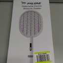 PALONE Electric Fly Swatter, Bug Zapper Racket with Light, Type-C Rechargeable Mosquito Swatter, 4000V Detachable Automatic Fly Zapper with Dual Modes, Mosquito Killer for Indoor Outdoor 1 Pack
