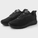 2 x Non Slip Shoes for Men Food Service Slip Resistant Work Shoe Mens in Restaurant Kitchen Chef Slip On Walking Sneakers Breathable Lightweight (Black)