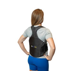 TLSO Full Back Brace Plus Extension Panel Plus Hot/Cold Pack Insert
