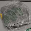 Cat Litter Mat Litter Trapping Mat, 24" x 17" Premium Durable PVC Grid Mesh with Scatter Control, Non-slip, Less Waste Cat Litter Box Mat, Grey 2 Pack