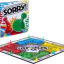 Sorry! Board Game for Kids Ages 6 and Up; Classic Hasbro Board Game; Each Player Gets 4 Pawns; Family Game