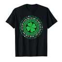 Irish Blessing Celtic Knot 4 Leaf Clover - St. Patrick's Day T-Shirt, S