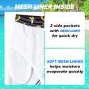 FT FENTENG Mens Swim Trunks Quick Dry Board Shorts with Mesh Lining, Breathable Surf Beach Shorts Swimwear Bathing Suits (XL)