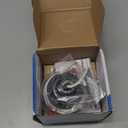 NICOR Lighting 3 inch LED Gimbal Recessed Downlight in Black, 4000K (DGD311204KRDBK)