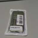 Case for iPhone 15 Phone Case iPhone 15 Case with Slide Camera Cover, with Finger Ring Holder Stand, fit Magnetic Car Mount, for iPhone 15 (Olive Green)