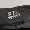 VOOVEEYA Curvy Womens Leggings, High Waisted Yoga Pants with Back Pockets, Tummy Control - Buttery Soft - Stretchy (Large, Solid Black)