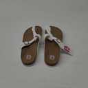 Brady Sandals Braided Strap White 11