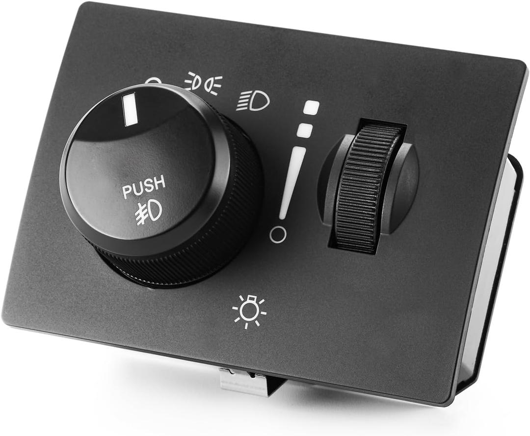 68019789AE Headlight Switch,Fog Light Switch Control for Dodge Charger 2006-2012, 2008-2011 Challenger, 2005-2008 Magnum, 2005-2011 Chrysle 300 HeadLamp Switch 68019789AC 68019789AD HLS1259