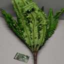 Indoor Hanging Fernwort Leaf Ornament Lifelike Artificial Plant for Bedroom Wall Decor Faux Greenery for Home Decoration No Watering Easy Maintenance