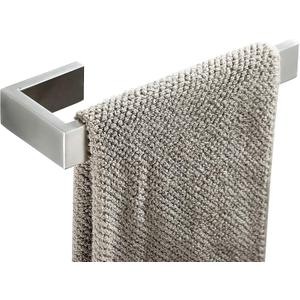 Towel Bar, Hand Towel Holder Stainless Steel SUS 304, Bathroom Hardware Accessory Towel Rack, Contemporary Style, Brushed Nickel Wall Mounted
