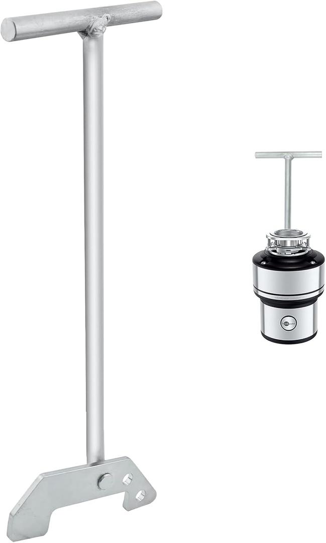 Garbage Disposal Wrench, Garbage Disposer Unjamming Wrench Compatible with Waste King, Moen and InSinkErator Garbage Disposal- for Dislodge Jams or Clutter