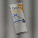 CeraVe 100% Mineral Sunscreen SPF 30, Face sunscreen With Zinc Oxide & Titanium Dioxide, Hyaluronic Acid + Niacinamide + Ceramides, Oil Free, Travel Size 2.5 oz