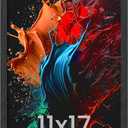 upsimples 11x17 Picture Frame, Wall Gallery Photo Frames with Engineered Wood, Black 1 Pack