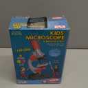 Wow in The World Kids Microscope & Biology Kit, Up to 720x Magnification, LED Illumination, Prepared & Blank Slides, Companion Audio Content, Beginner Science Gift for Ages 6+ by Thames & Kosmos