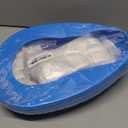 Bedpan Set with 30 Absorbent Pads Gel and 30 Disposable Liners, Bed Pan for Elderly Females Women, Bedpan with Liners for Men Male