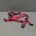 Plutus Pet No Pull Dog Harness, Adjustable Nylon Harness with Soft Padding, Reflective and Heavy Duty Dog Harness for Small, Medium, Large Dogs(Hot Pink, M)